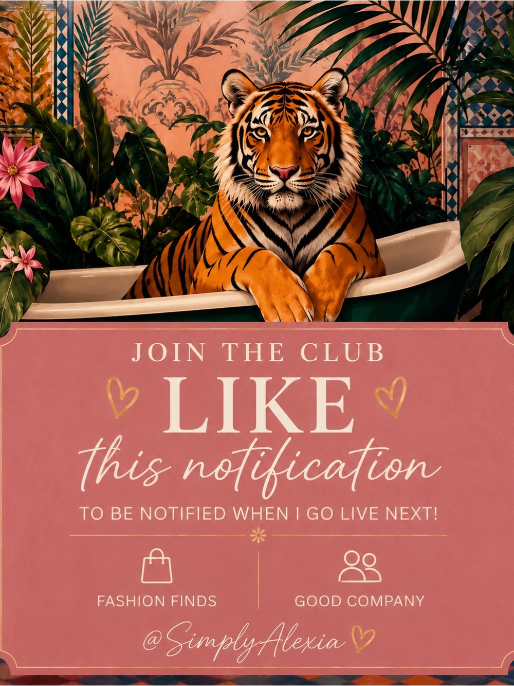 Like for LIVE Show Notifications 🐅